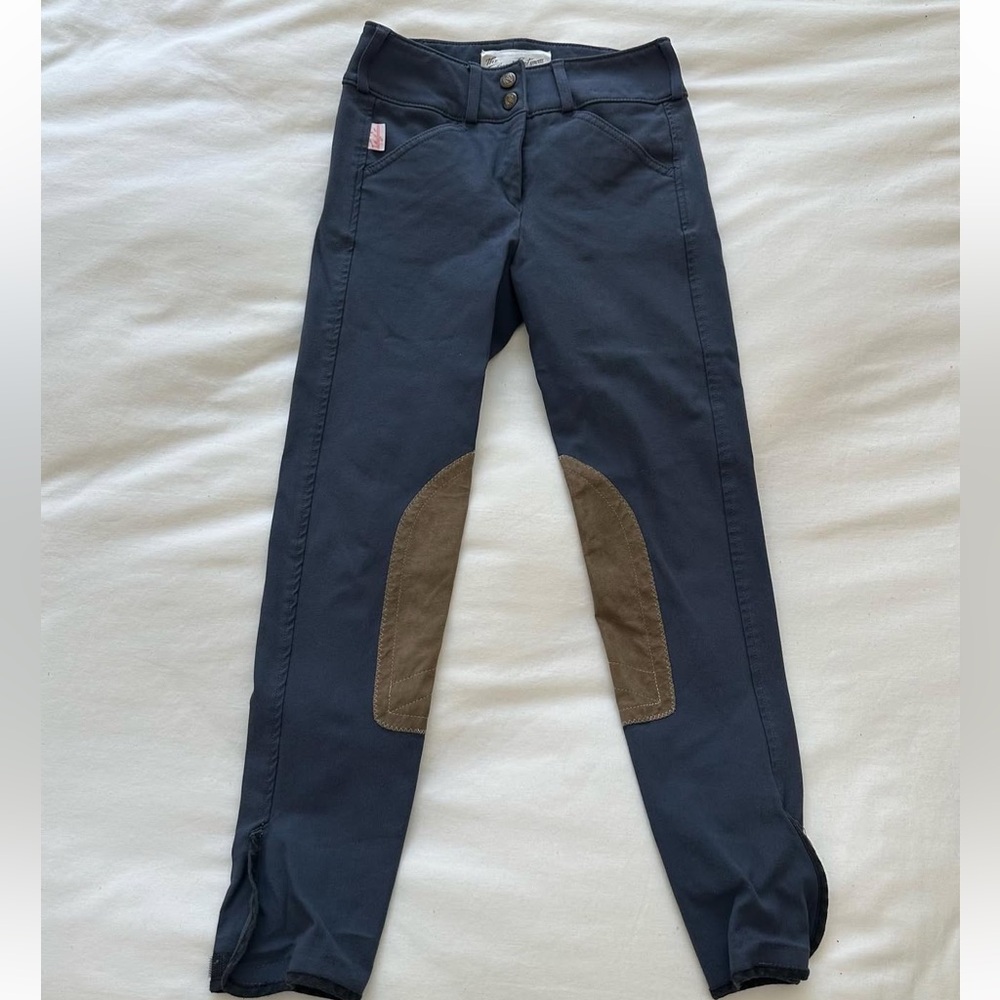 Tailored Sportsman Breeches 
Size 10 Regular 
Sailor Blue/Tan